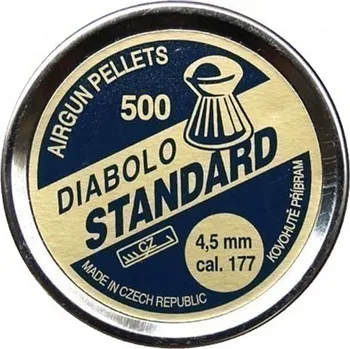 Vzduchovka Kovohute CZ Diabolky STANDARD 4,5mm (cal .177) - 500ks