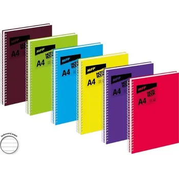 Blok blok se spirálou A4 linka, 80 listů 7500813 - MFP Paper s.r.o.