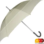 Dámský deštník puntíkovaný (Béžový holový deštník pro dámy)