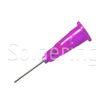 Dávkovací jehla bez závitu, fialová, 11,7mm, 0,34mm, kalibr 24G - 105002263