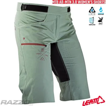 Dámské kraťasy Dámské kraťasy na kolo Leatt MTB 3.0 All-Mtn Shorts Womens Pistachio 2023 M