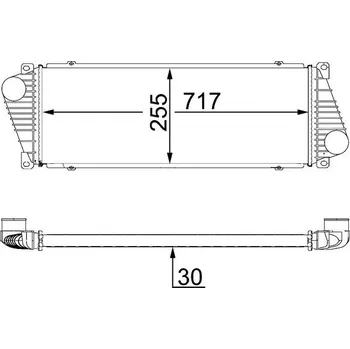 Chladič motoru Chladič turba MAHLE CI 18 000S
