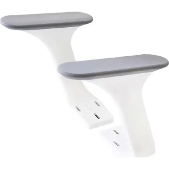 PODRUČKY ŠEDOBÍLÉ PRO ŽIDLE KLÁRA II A LAURA