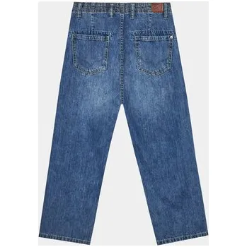 Dámské džíny Pepe Jeans Jeansy Loose Jeans Utility Jr PB202139 Modrá Loose Fit 10Y