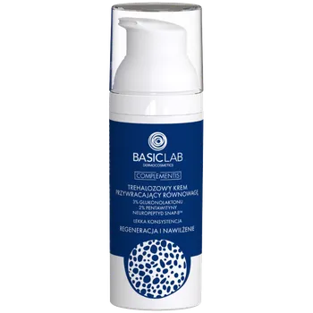 Pleťový krém Basiclab vyrovnávací pleťový krém s trehalózou, 50 ml