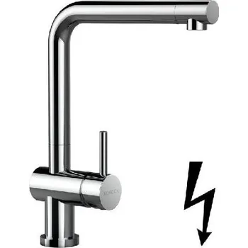 Vodovodní baterie SCHOCK Epos - Dřezová baterie, sklopná pod okno, chrom 540008CHR