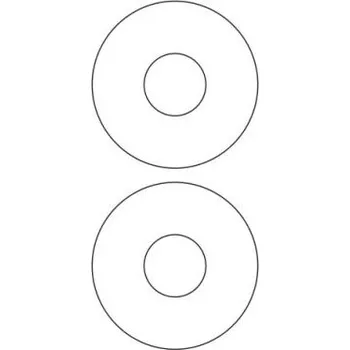 Speciální papír Etikety PRINT CD 118/44 mm barevné signální (100xA4)