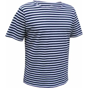 Pánské tričko Námořnické tričko unisex, krátký rukáv KANOJ 901 červený proužek XL