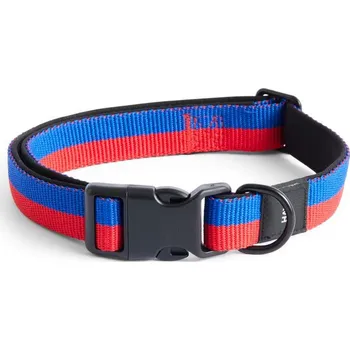 Obojek pro psa HAY Obojek pro psa Dogs Collar Flat M/L, red/blue