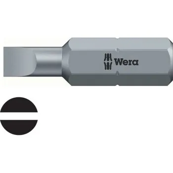 Bit Šroubovací bit Wera 800/1 Z, 1/4", 25mm, PL 1,0x5,5mm