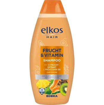 Šampon Elkos Frucht&Vitamin šampon s výtažkem meruňky a provitaminu B5 500ml
