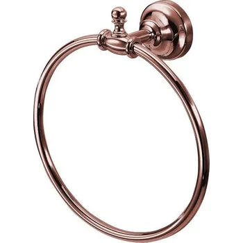 Dávkovač mýdla PERLA držák ručníků kruh, růžové zlato