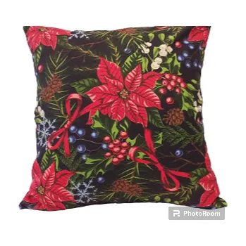 Povlak na dekorativní polštářek Povlak "Vánoční hvězda" na polštář 40x40 cm