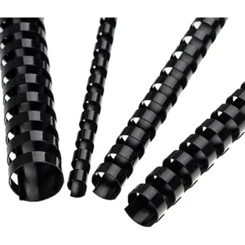 Vázací hřbet Hřebeny plastové 32 mm černé NONAME