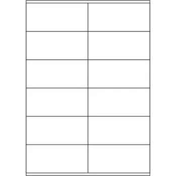 Speciální papír Etikety PRINT 105x48 mm (100xA4) - krémový strukturovaný papír