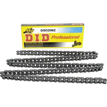 Řetězová sada pro motocykl DID - Japonsko Řetěz DID typ 520NZ černý