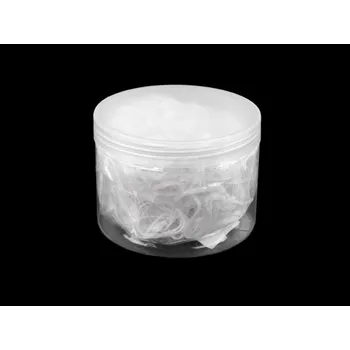 Malé gumičky do vlasů / na balení v dóze