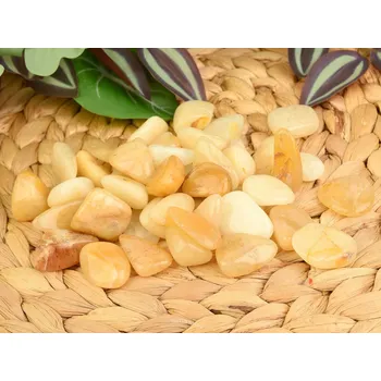 Přírodní kámen Žlutý křemen tromlovaný 2 - 2,5cm