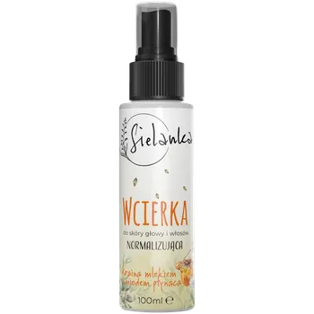 Vlasová regenerace Sielanka Mléko a med normalizační mléko na vlasy a pokožku hlavy, 100 ml