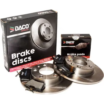 Brzdový komplet Brzdy kotouče a desky zadní SEAT IBIZA III IV LEON TOLEDO II - DACO