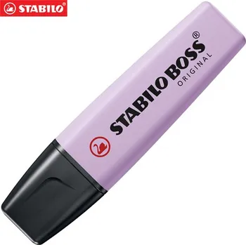 Zvýrazňovač Stabilo Zvýrazňovač STABILO ORIGINAL BOSS Pastelová fialová 448001