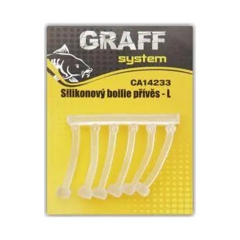 Graff System Silikonový přívěs pod háček L 18mm transparentní