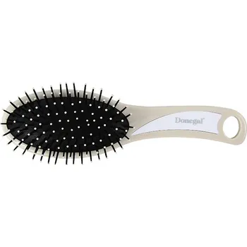 kartáč na vlasy Oválný kartáč na vlasy s plastovými jehlami Barva: béžová