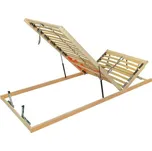 Tropico DOUBLE PRAKTIK N - výklopný rošt s polohováním 80 x 200 cm, březové lamely + březové nosníky