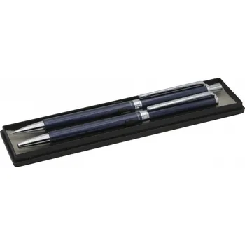 Kancelářské potřeby set Bolero, kuličkové pero + mikrotužka 0,5 mm - modrá