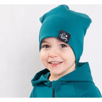 Čepice Kulišárny Čepice TEAL VELIKOST: 56 (1-2 měsíce)