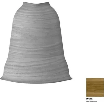 soklová lišta rohy vnější SLK50 dub montana