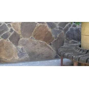 Dlažba Kamenná dlažba Andezit, rezavo-hnědý Formát: tl. 1-3 cm, obklad