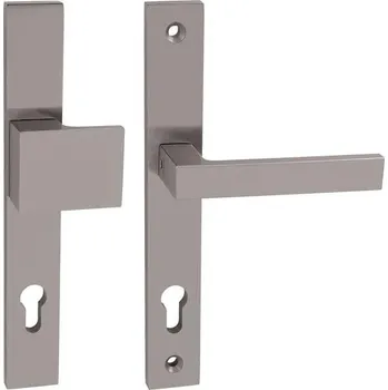 Dveřní kování TI - SALVO - 3199 PZ otvor pro vložku, 72 mm, klika/klika NP - Nikl perla (142)