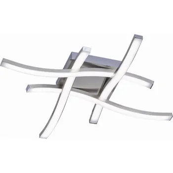 Trio Leuchten R62474407 Route - Stropní LED svítidlo 46 x 46cm, 20W, 2400lm, 4000K (Moderní stropní přisazený lustr)