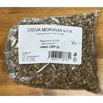 Semeno Řepa krmná žlutá Hako váha: 200g