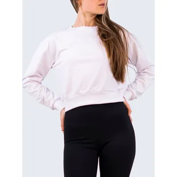 Dámská mikina BudesIN Krátká mikina Maria - bílá XL