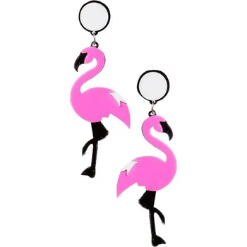 Dámské náušnice - Plameňáci