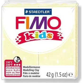 modelína a plastelína FIMO® kids 8030 modelovací hmota 42g - perleťová žlutá (106)
