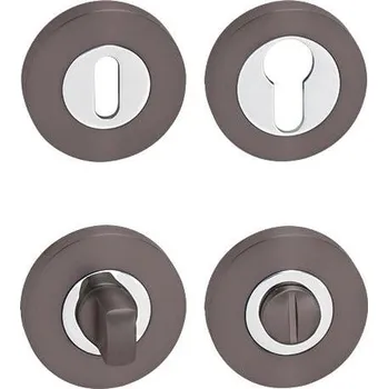 MPK - ROZETA - R rozety WC T/OC - Titan / chrom lesklý