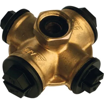 Křížové šroubení Polycross k napáječkám La GÉE 1/2" - 3/4" se záslepkami