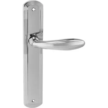 Dveřní kování TI - SOFIA - 1911 klika/klika, bez otvoru OC - ​​Chrom lesklý (03)