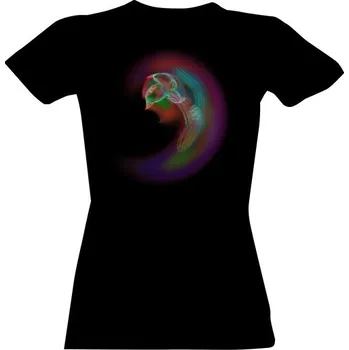 Dámské tričko Tričko s potiskem Duhový abstrakt dámské