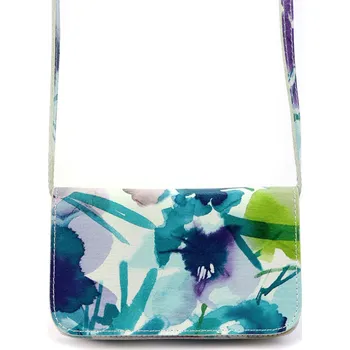 Kabelka Dámská kožená crossbody kabelka Gregorio světle modrá