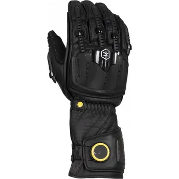 Moto rukavice Sportovní motocyklové rukavice Knox Handroid V černé Velikost: XS