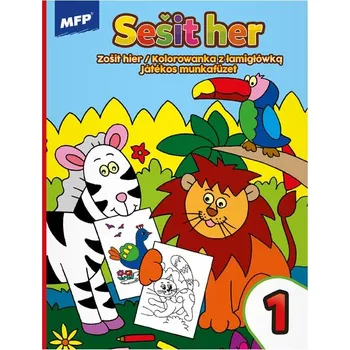 omalovánky Sešit her Book 1 210x276/64 stran