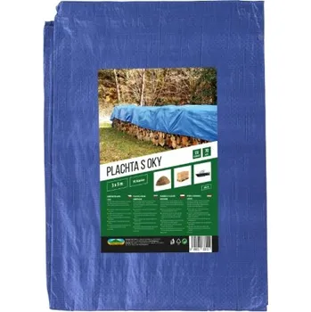 Krycí plachta Nohel Garden Plachta kašírovaná modrá 3x5m 70g