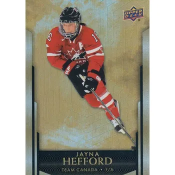 Sběratelská karetní hra řadová karta JAYNA HEFFORD 22-23 Tim Hortons Legends číslo 83