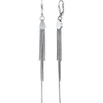Náušnice Stříbrné náušnice řetízkové 10 cm ZT01855E9