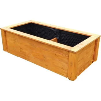 Vyvýšený záhon Velký dřevěný záhon Dora Vladeko