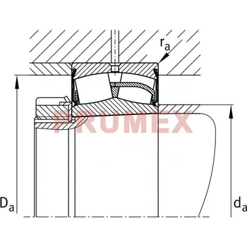 FAG WS 22211-E1-XL-K-2RSR soudečkové ložisko